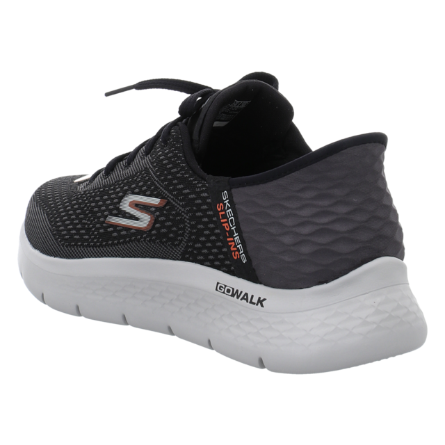 Skechers - 216505 BKOR - Go Walk Flex - black/orange - Sneaker