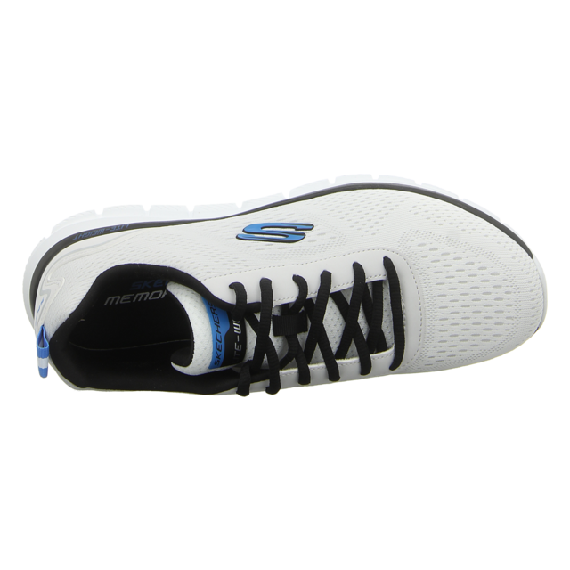Skechers - 232399 WBK - Track-Ripkent - white black - Sneaker