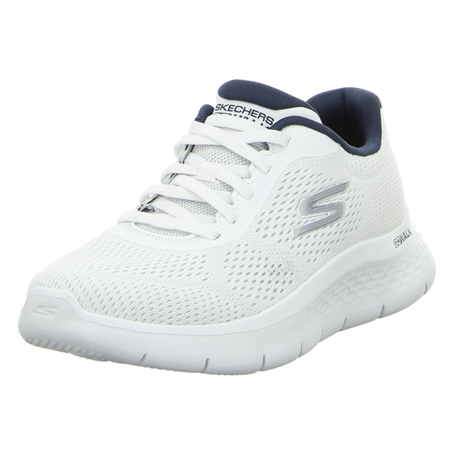 Skechers - 216486 WNV - GO Walk Flex - white/navy - Sneaker