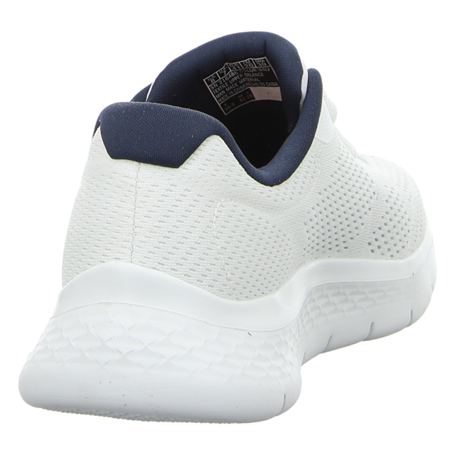 Skechers - 216486 WNV - GO Walk Flex - white/navy - Sneaker