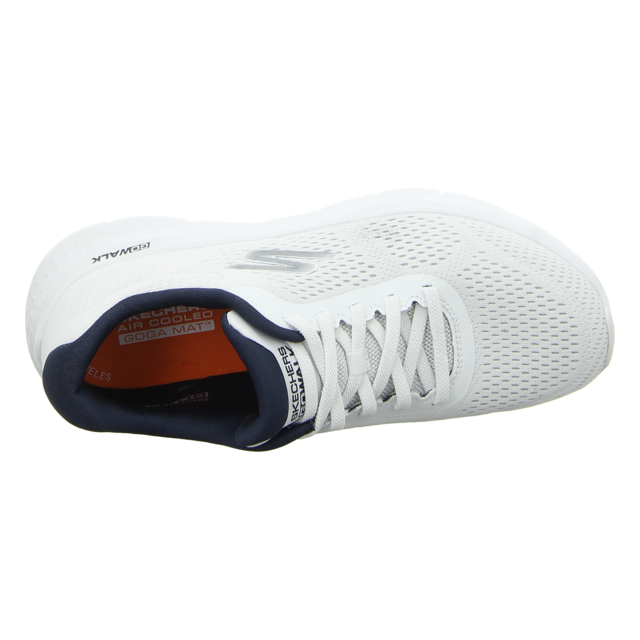 Skechers - 216486 WNV - GO Walk Flex - white/navy - Sneaker