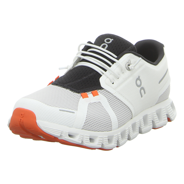 ON - 69.98864 - Cloud 5 Push - white/flame - Sneaker