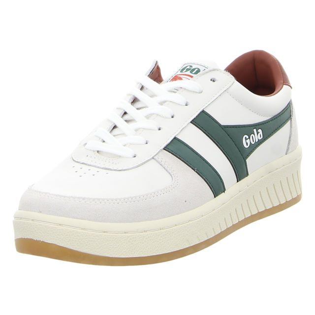 Gola - CMB117-AN - Grandslam Classic - white/evergreen/rust - Sneaker