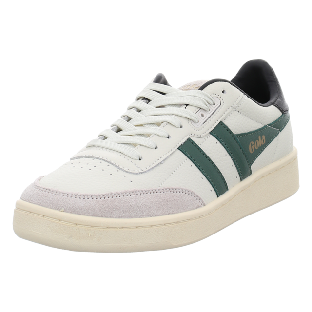 Gola - CMB261-IN - Contact Leather - off white/evergreen/black - Sneaker