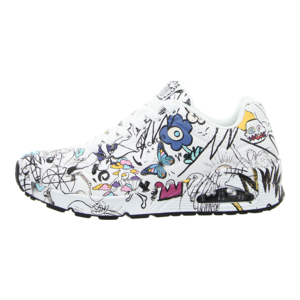Sneaker - Skechers - Uno-Process Sketch - white/multi print