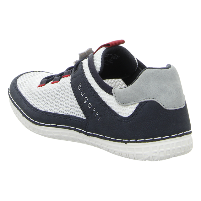 Bugatti - 325-AFF12-6950-2041 - 325-AFF12-6950-2041 - white/dark blue - Schn�rschuhe