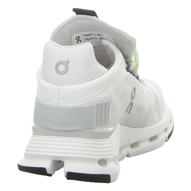 ON - 26.98989 - Cloudnova - white/mineral - Sneaker