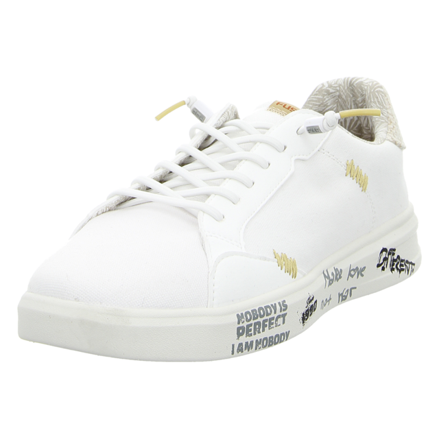 Fusion - ALEX washed canvas white - Alex - white - Schnrschuhe