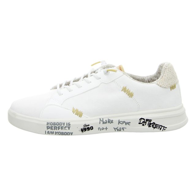Fusion - ALEX washed canvas white - Alex - white - Schnrschuhe
