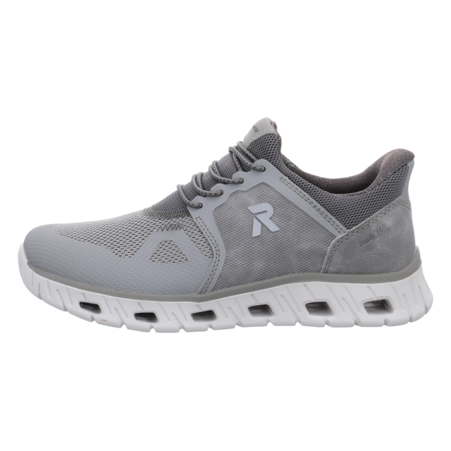 Rieker - 04355-40 - 04355-40 - grau - Slipper