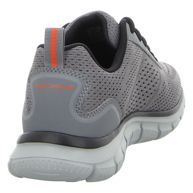 Skechers - 232758 CCOR - Track-Leshur - charcoal/orange - Sneaker