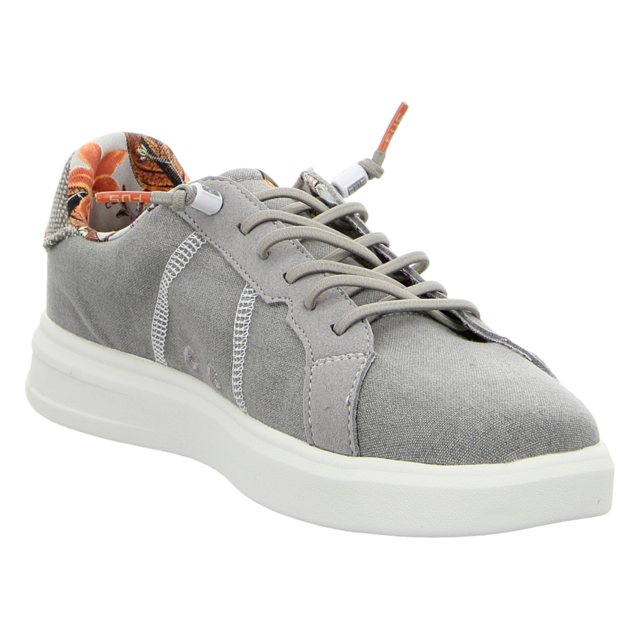 Fusion - ALEX washed canvas lt.grey - Alex - lt.grey - Schnrschuhe