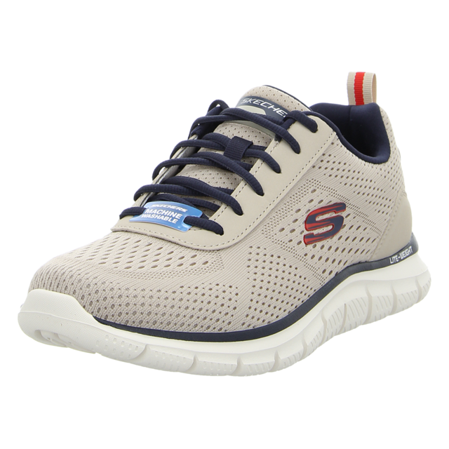 Skechers - 232758 TPNV - Track-Leshur - taupe/navy - Sneaker