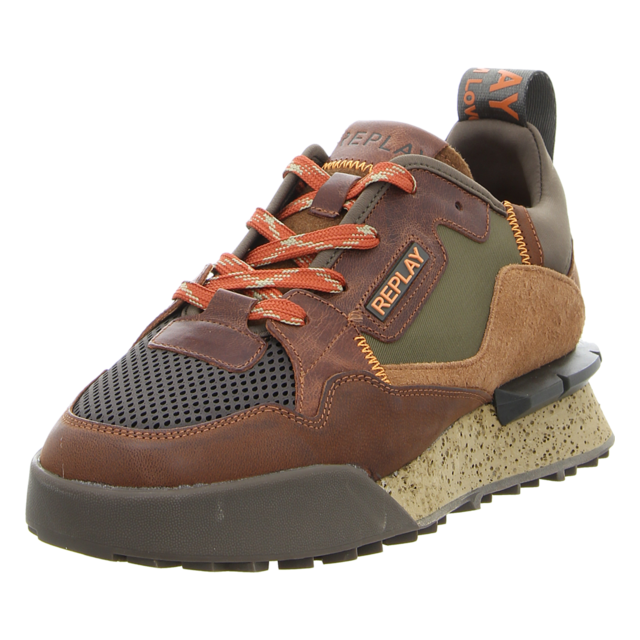 Replay - GMS1P.000.C0066L-3253 - Field Melt 25 - cuoio mil green - Sneaker