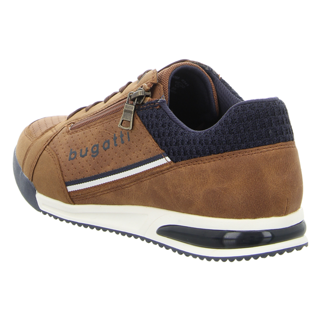 Bugatti - 325-A3809-5069-6341 - 325-A3809-5069-6341 - cognac/dark blue - Sneaker