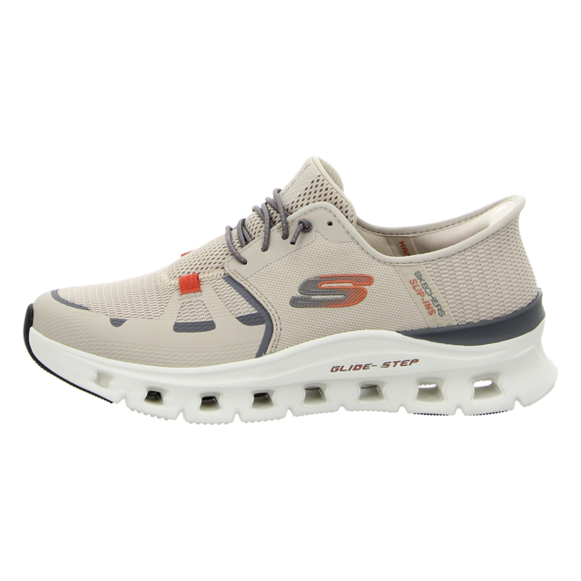 Skechers - 232930 TPOR - Glide-Step Pro - taupe/orange - Sneaker