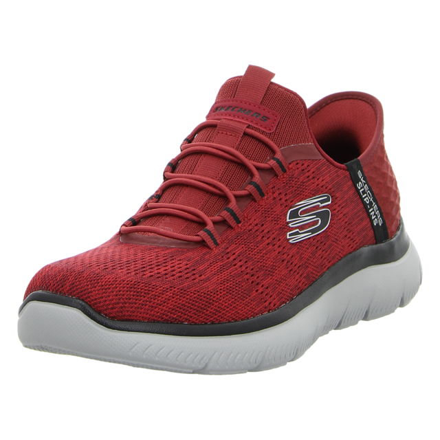 Skechers - 232469 RDBK - Summits-Key Pace - red/black - Slipper