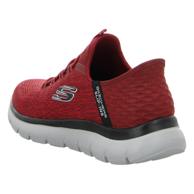 Skechers - 232469 RDBK - Summits-Key Pace - red/black - Slipper