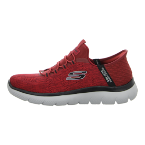 Slipper - Skechers - Summits-Key Pace - red/black