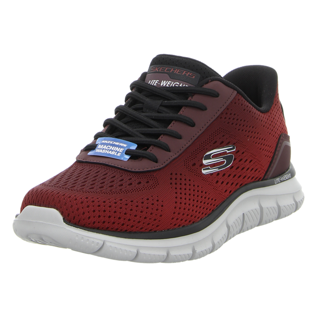 Skechers - 233038 RDBK - Track - red/black - Slipper