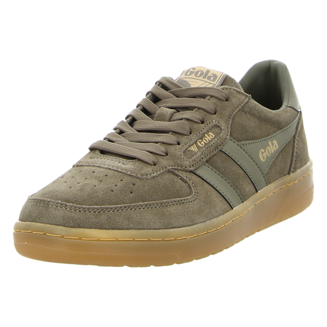 Gola - CMB571-LN - Hawk Suede 86 - khaki/gum - Sneaker