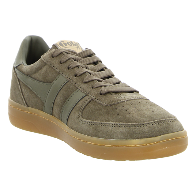 Gola - CMB571-LN - Hawk Suede 86 - khaki/gum - Sneaker