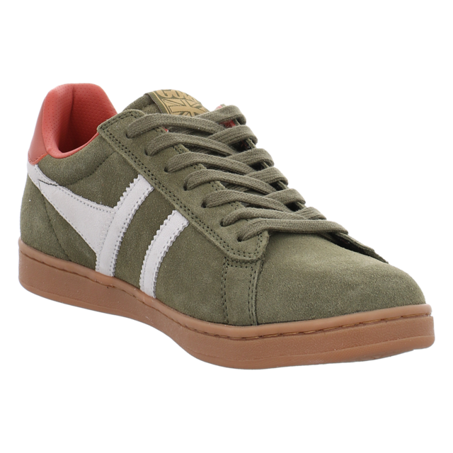 Gola - CMB387-NW - Equipe II Suede - khaki/off white/rust - Sneaker
