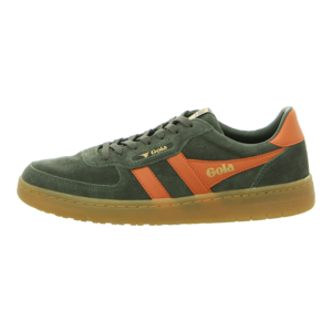 Sneaker - Gola - Hawk Suede �86 - dark khaki/moody orange/gum