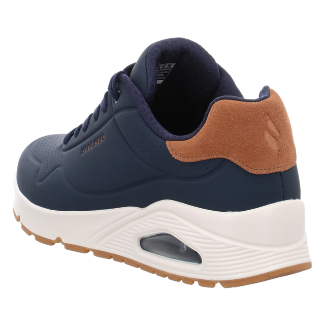Skechers - 183004 NVY - UNO-Suited On Air - navy/chestnut - Sneaker