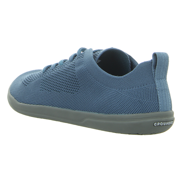 Groundies - GND-230211-07 - Active Knit - blau - Schnrschuhe