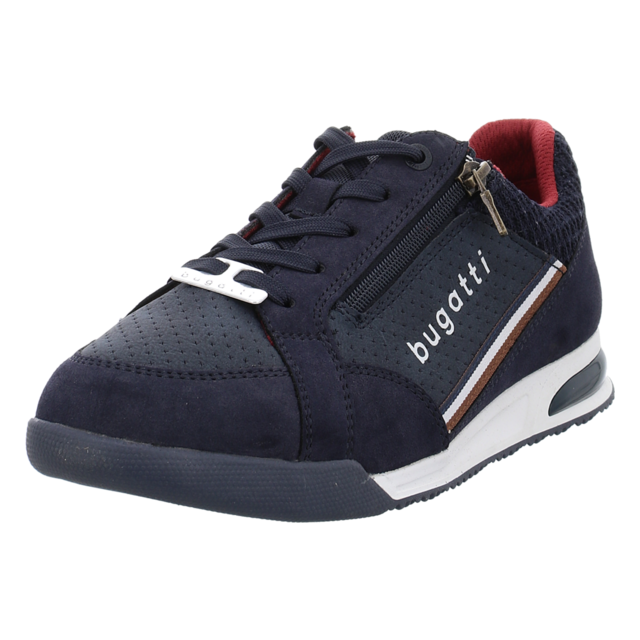 Bugatti - 325-A3809-5950-4163 - Trevor - dark blue / cognac - Sneaker