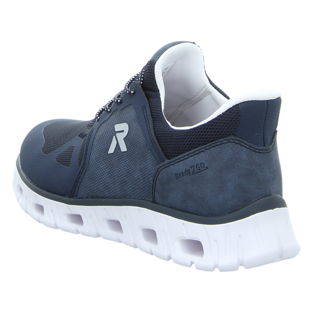 Rieker - 04355-14 - 04355-14 - blau - Slipper