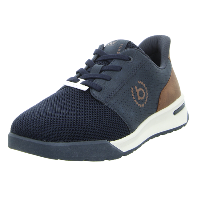 Bugatti - 321-AWP02-6950-4163 - 321-AWP02-6950-4163 - dark blue/cognac - Sneaker