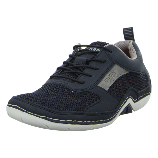 Rieker - 07552-14 - 07552-14 - blau - Schnrschuhe