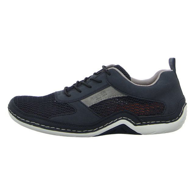 Rieker - 07552-14 - 07552-14 - blau - Schnrschuhe