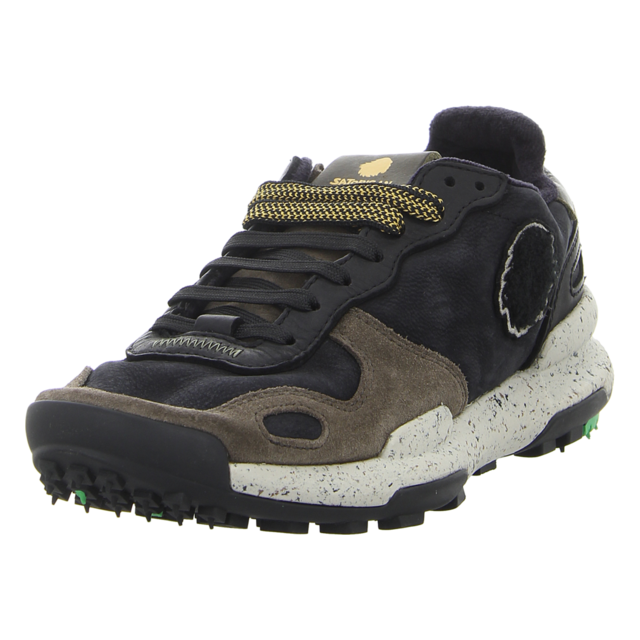 Satorisan - CHACRONA PREMIUM BLACK KHAKI - Chacrona Premium - black khaki - Sneaker