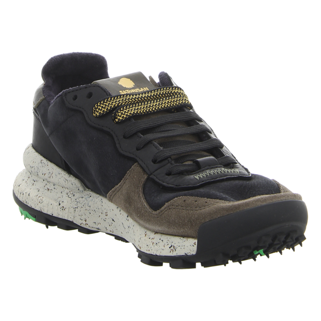 Satorisan - CHACRONA PREMIUM BLACK KHAKI - Chacrona Premium - black khaki - Sneaker
