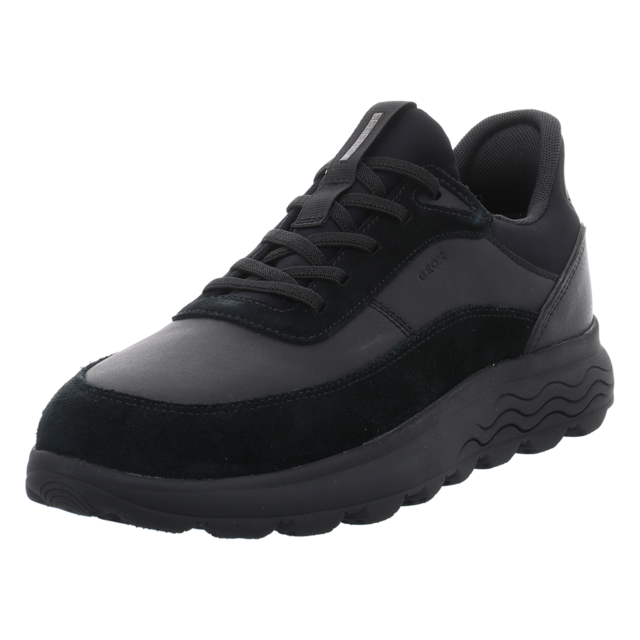 Geox - U56MPA-08522-C9999 - Spherica Plus - black - Schn�rschuhe