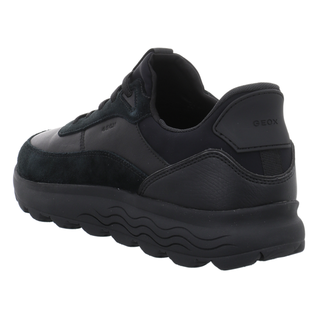 Geox - U56MPA-08522-C9999 - Spherica Plus - black - Schn�rschuhe