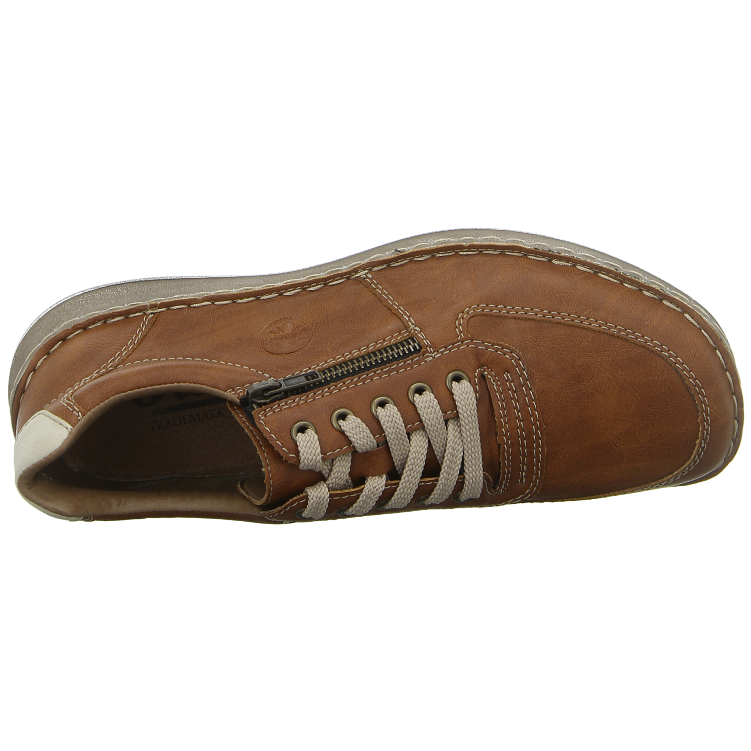 Pollini Mokassins aus Ler - Braun - Größe 44 - 66202300