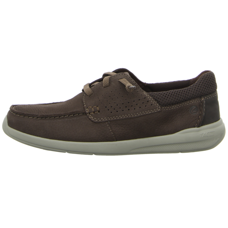 Schnrschuhe - Clarks - Gorwin Moc - brown nubuck