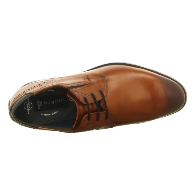 Bugatti - 311-25101-1100-6300 - Nicolo ExKo - cognac - Business-Schuhe