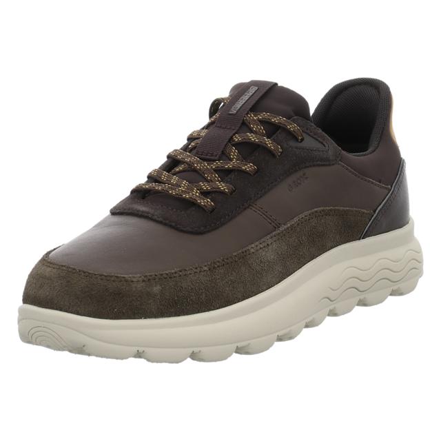 Geox - U56MPA-08522-C3208 - Spherica Plus - military/coffee - Schn�rschuhe