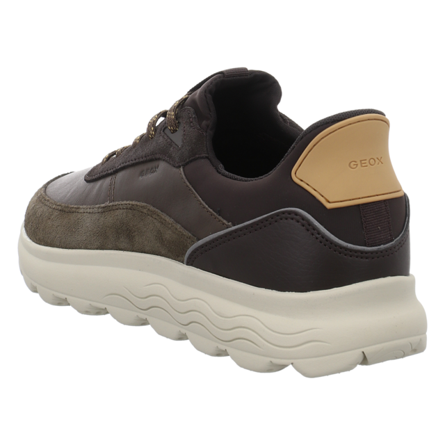 Geox - U56MPA-08522-C3208 - Spherica Plus - military/coffee - Schn�rschuhe