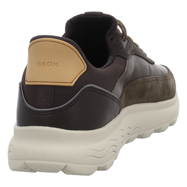 Geox - U56MPA-08522-C3208 - Spherica Plus - military/coffee - Schn�rschuhe