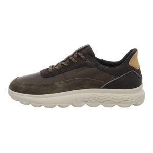 Schn�rschuhe - Geox - Spherica Plus - military/coffee
