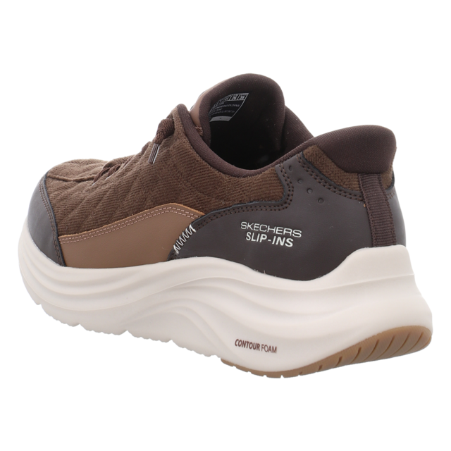 Skechers - 232618 BRN - Contour Foam - Cozy - brown - Slipper