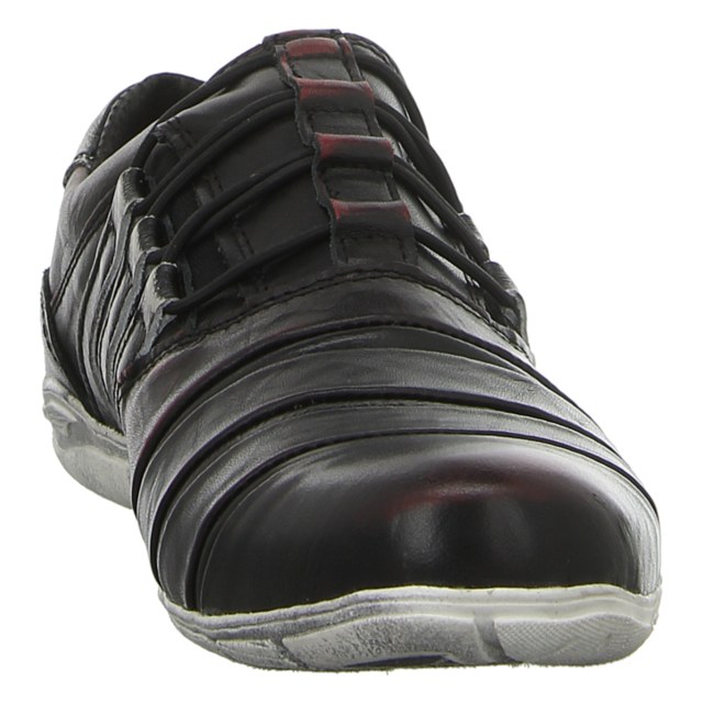 Kristofer - SP 215 BORDO V+CZARFLNABIALO - SP 215 BORDO V+CZARFLNABIALO - rot-kombi - Slipper