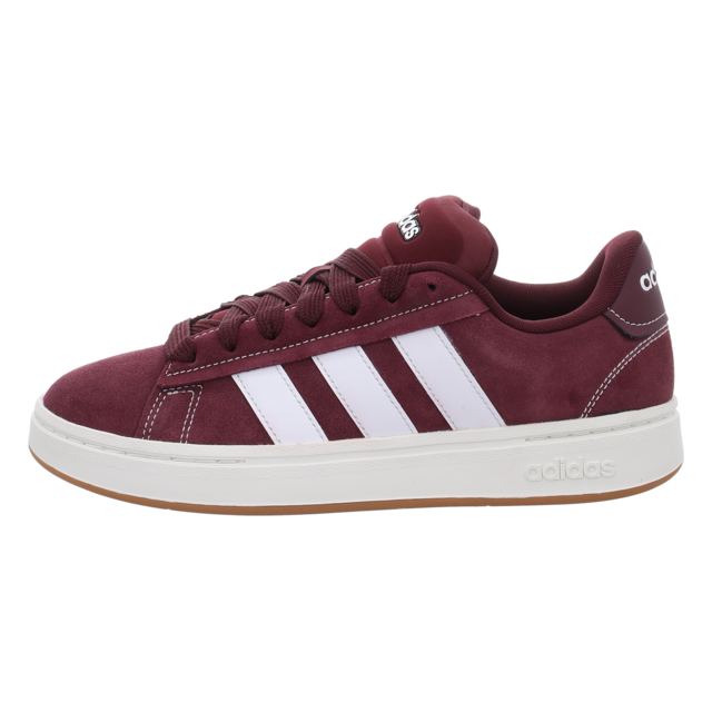 Adidas - KJ6804 000 - Grand Court Alpha 00 - maroon/ftwwht/gum10 - Sneaker