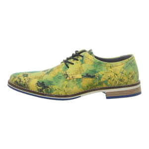 Schnrschuhe - BULLBOXER - gelb-kombi